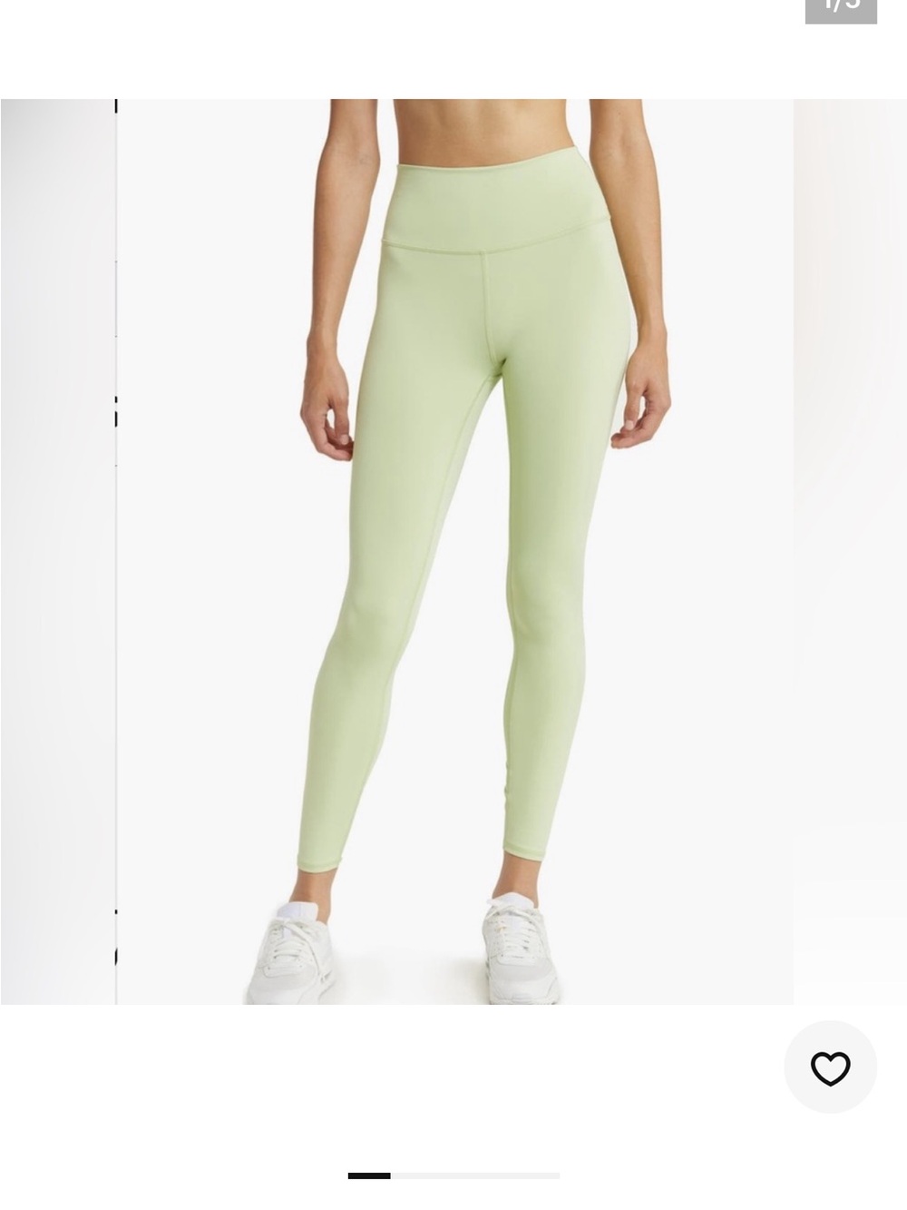 Alo Yoga High-Waist 7/8 Airlift Leggings – Mint Green – XS